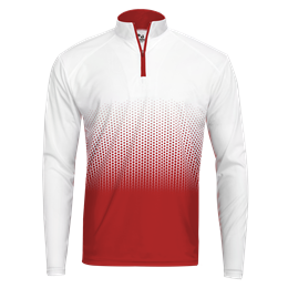 ウェア 1982offcialmatchRz Hex 2.0 1/4 Zip | Badger Sport - Athletic Apparel
